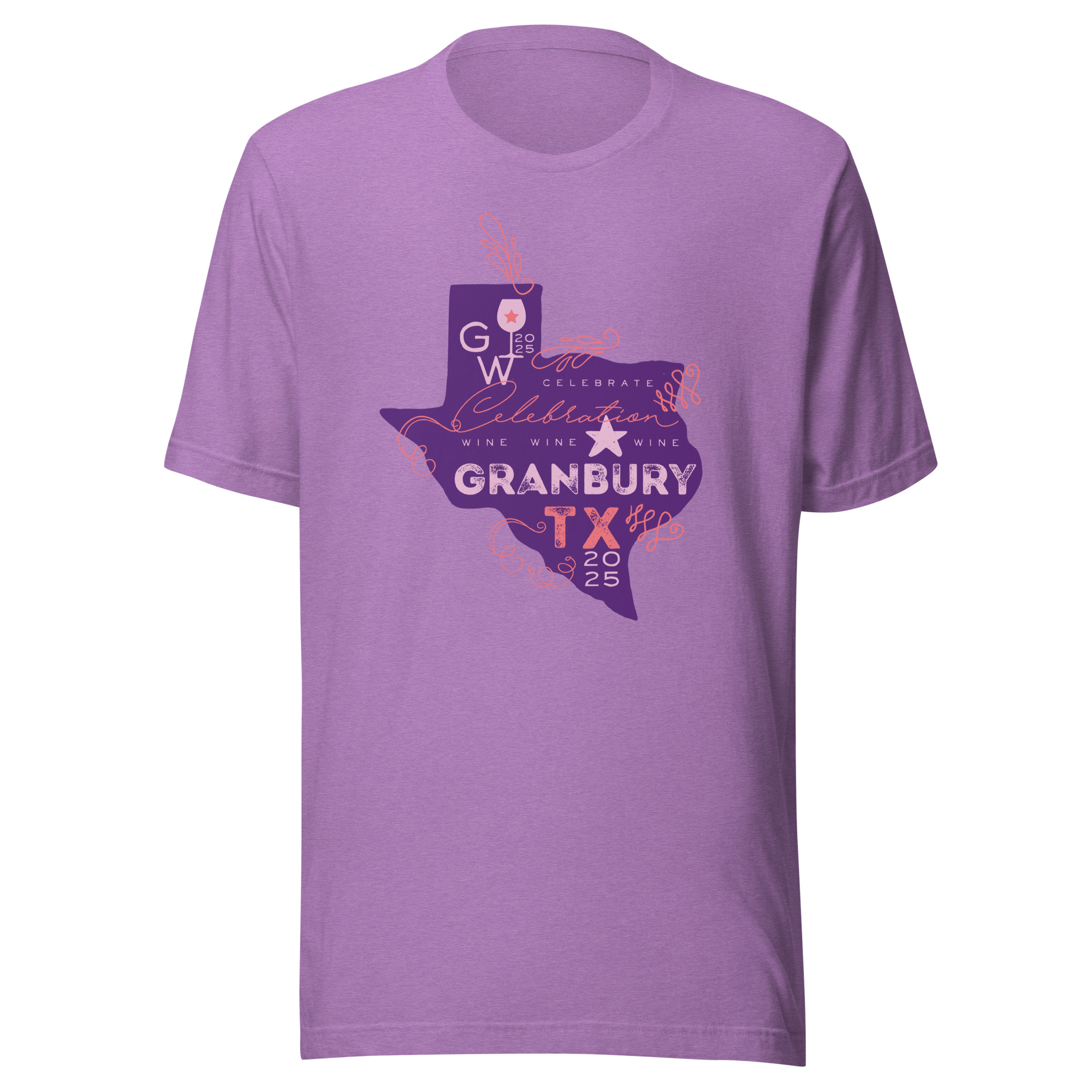 Texas Wine Tee 2025 (Plum)